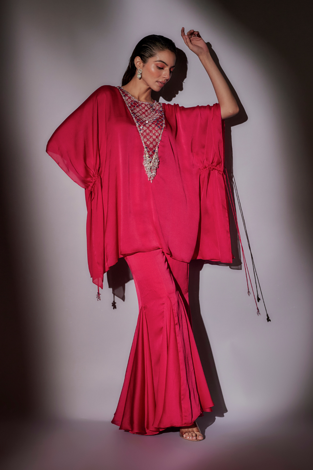 Flora Short Kaftan Set