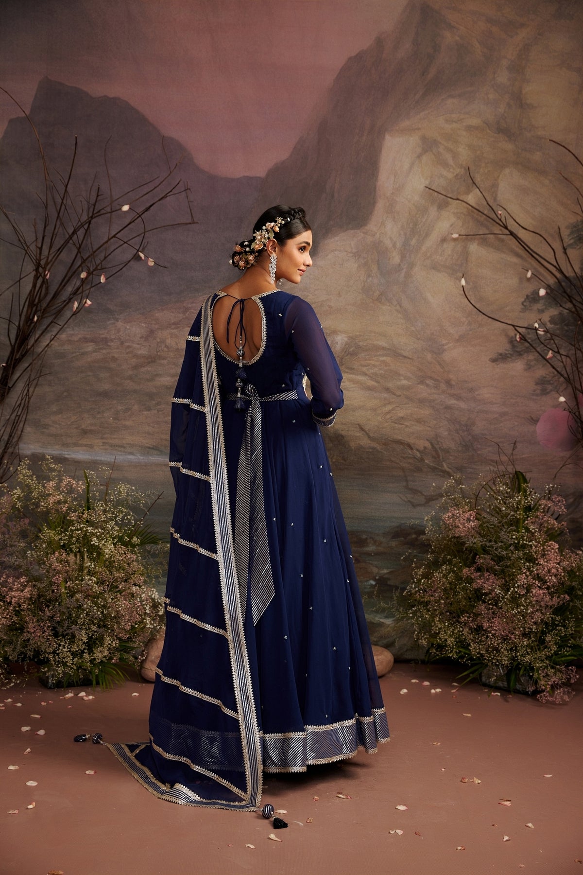 Rasika - Navy Blue