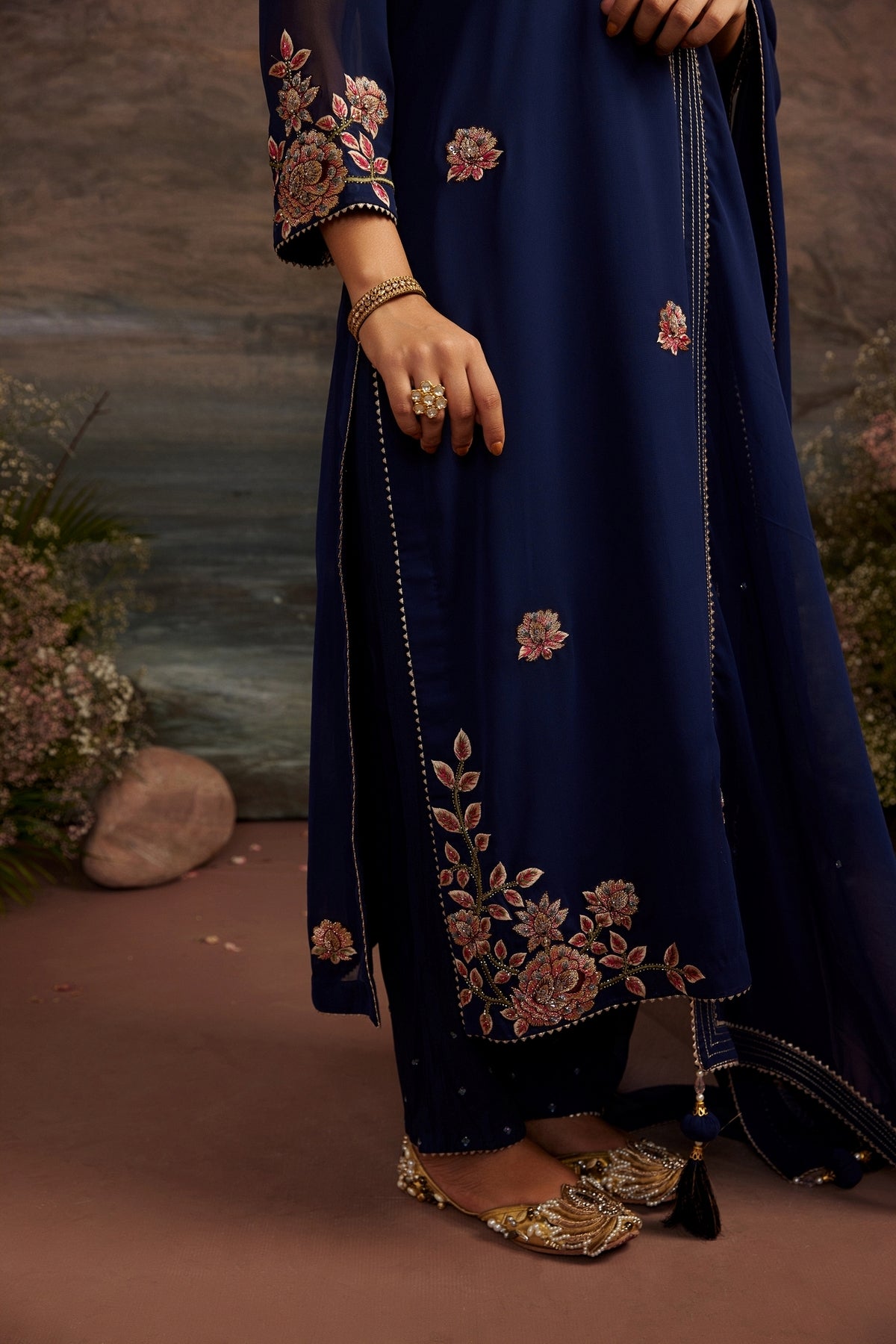 Charul - Navy Blue