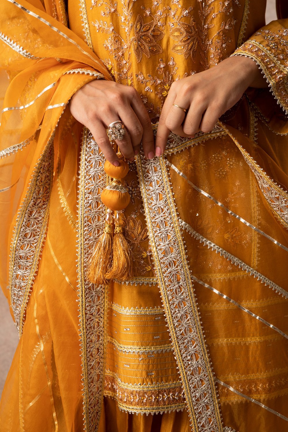 Mustard Straight Kurta Set - ajieshoberoi