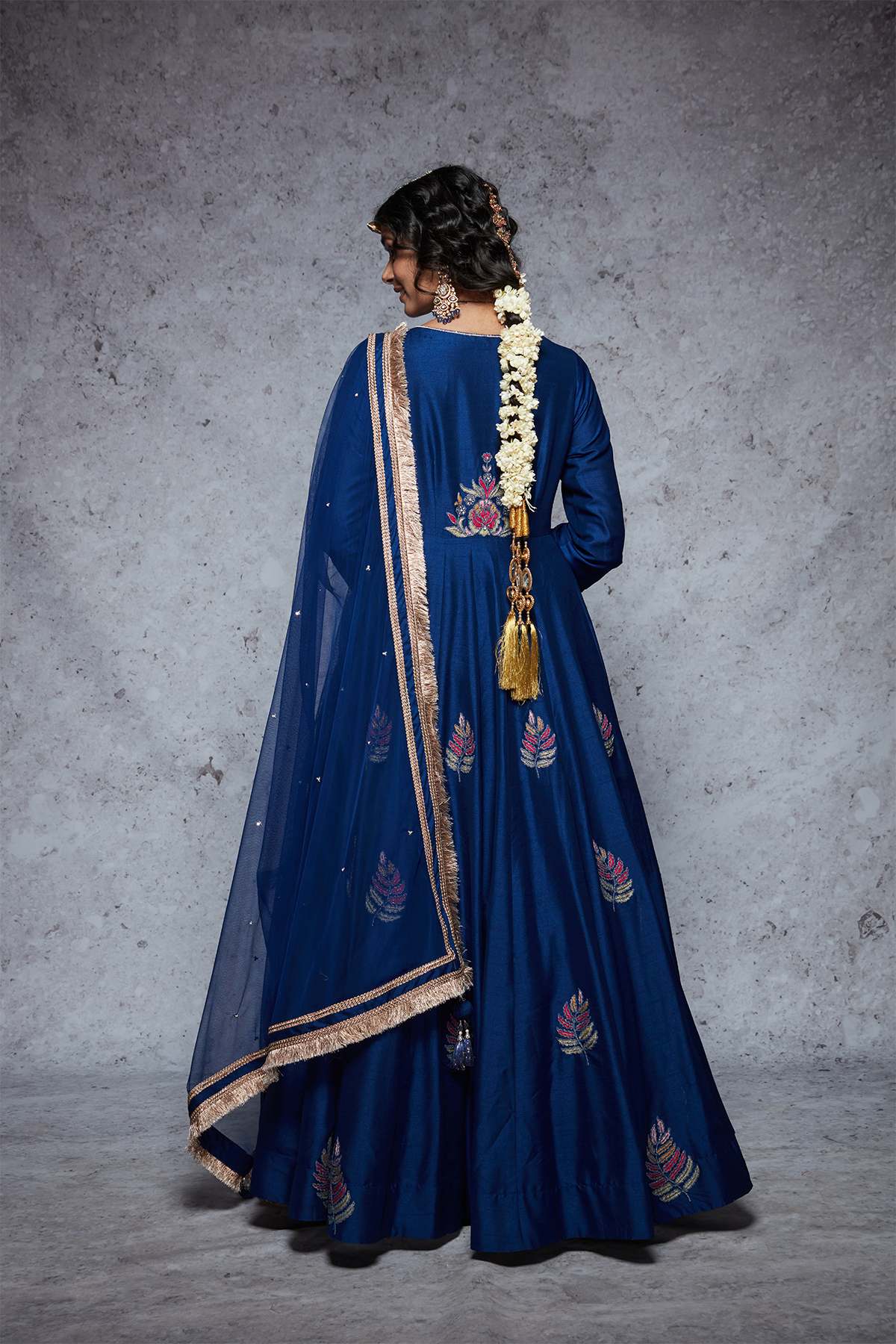Saira - Royal Blue - ajieshoberoi