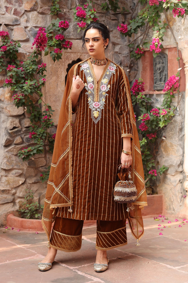 Honey Gold Kurta Set