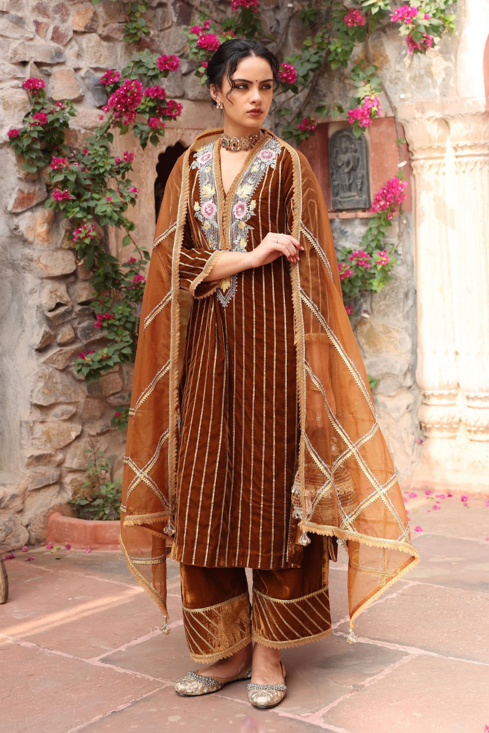 Honey Gold Kurta Set