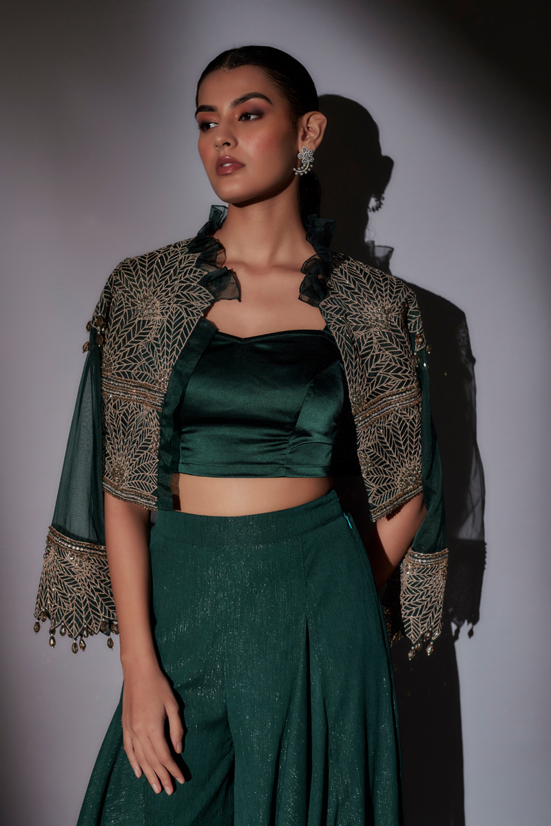 June Jacket Set with Sharara