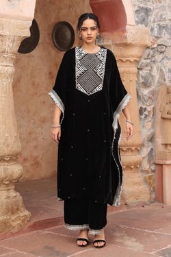 Black Kaftan Set