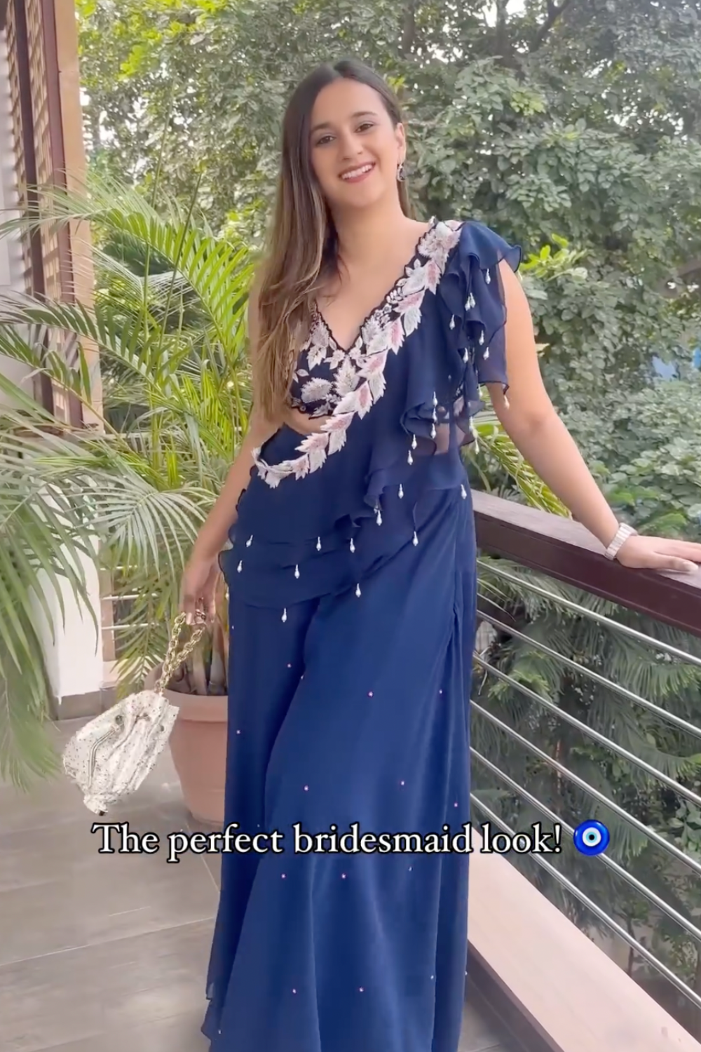 Rhea Jain in JHALAK navy blue