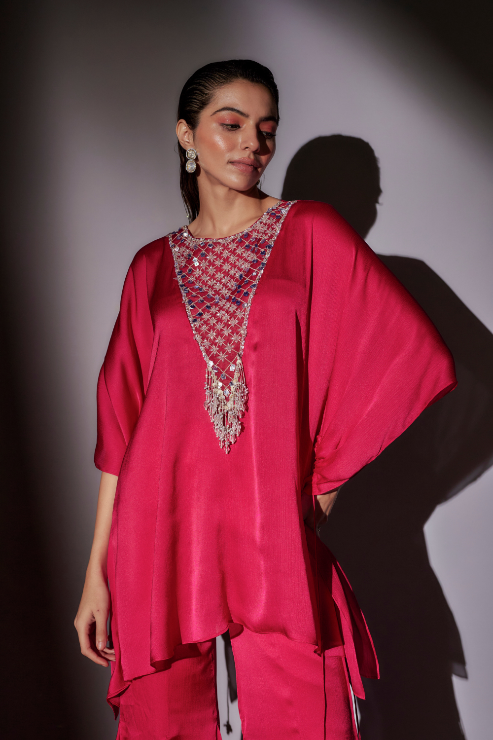 Flora Short Kaftan Set