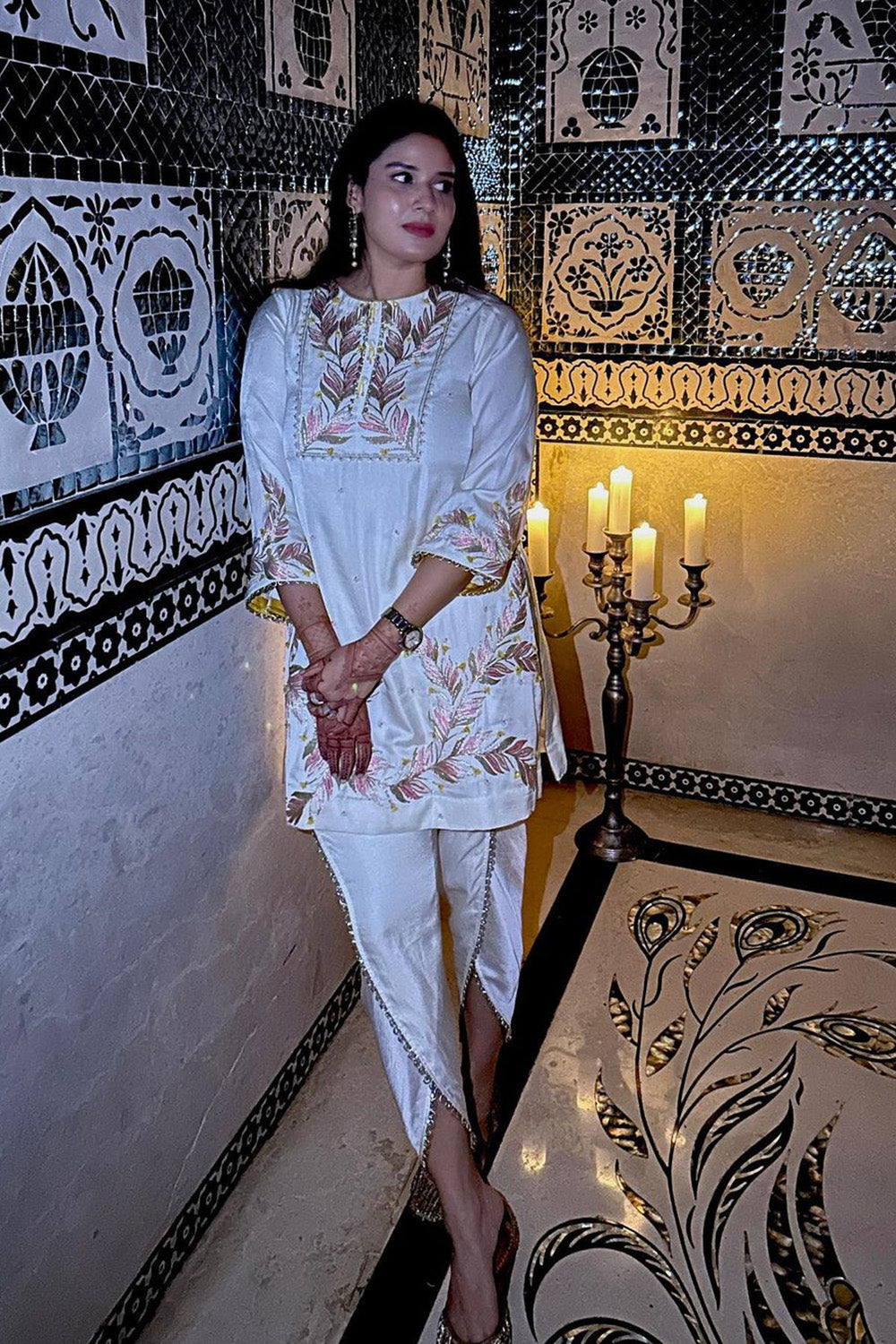 Tanya Hooda in Nazakat Ivory