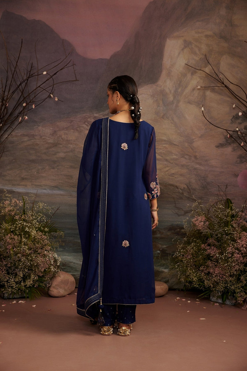 Charul - Navy Blue - RTS