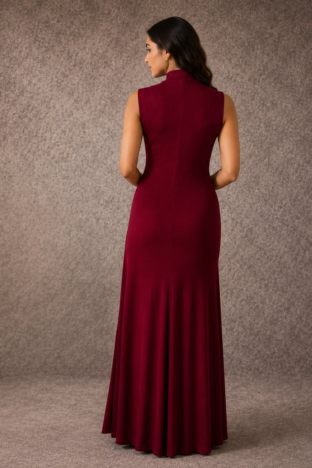 Burgundy Maxi Dress