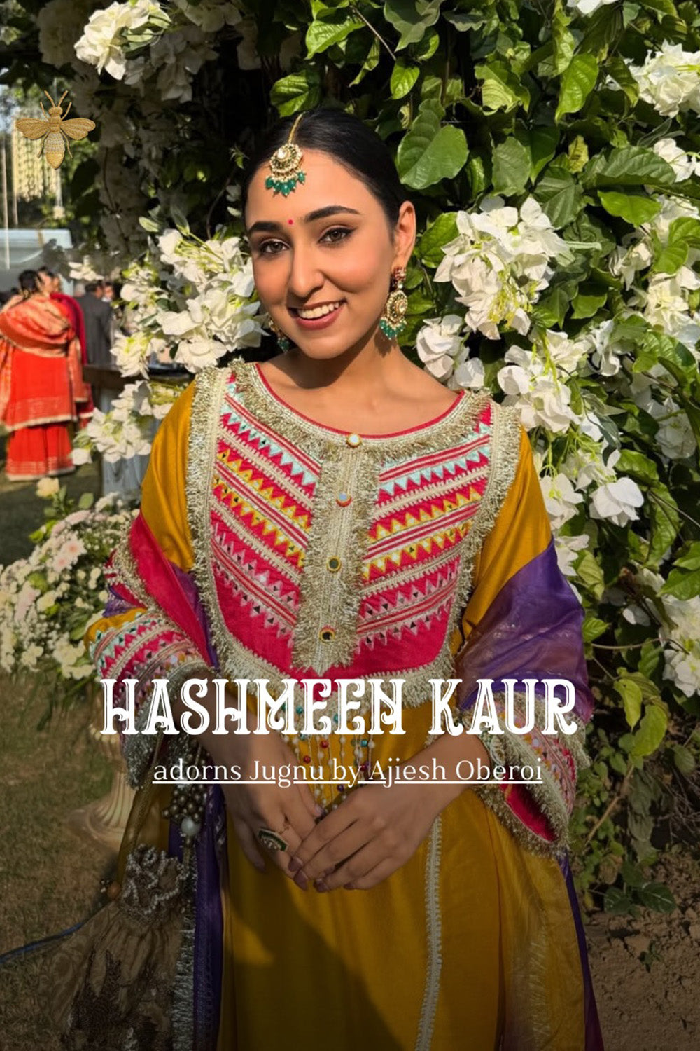 Hashmeen Kaur in Mustard Ruhira