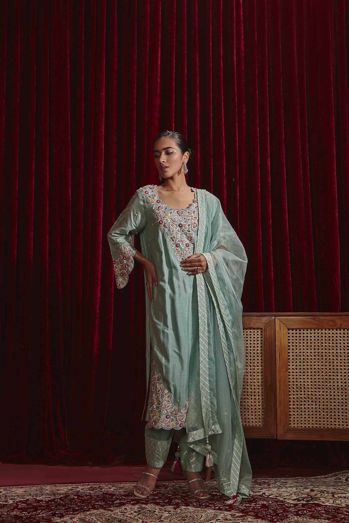 RIWAAZ - SEA GREEN