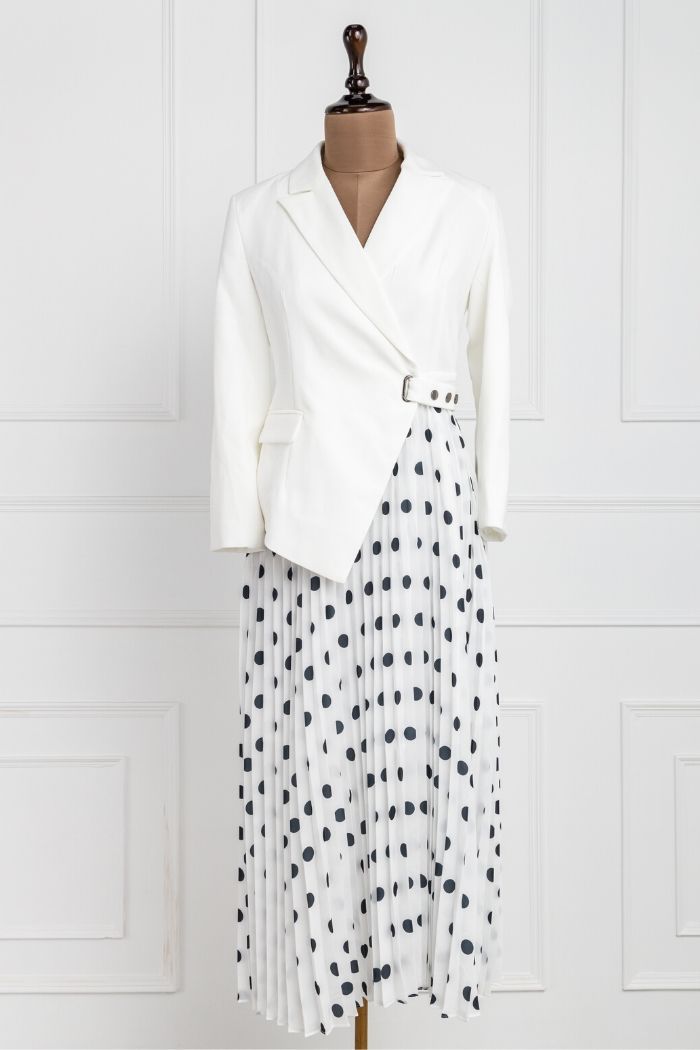 Asymmetric Jacket Dress as seen on Kusha Kapila - ajieshoberoi
