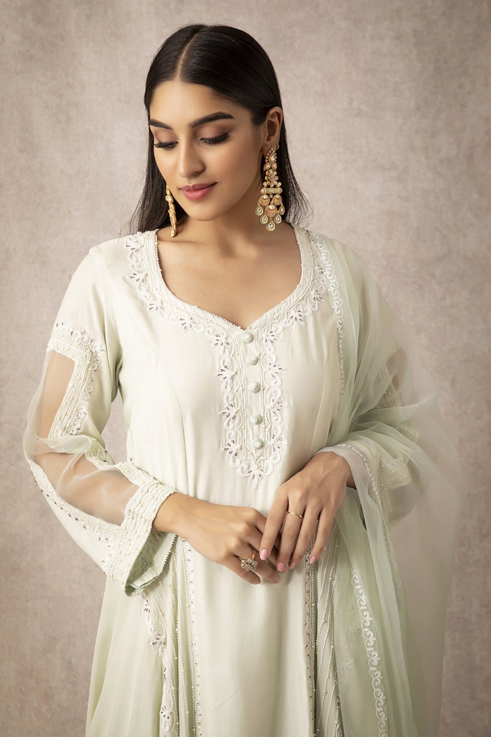 Flared Kurta Set - ajieshoberoi