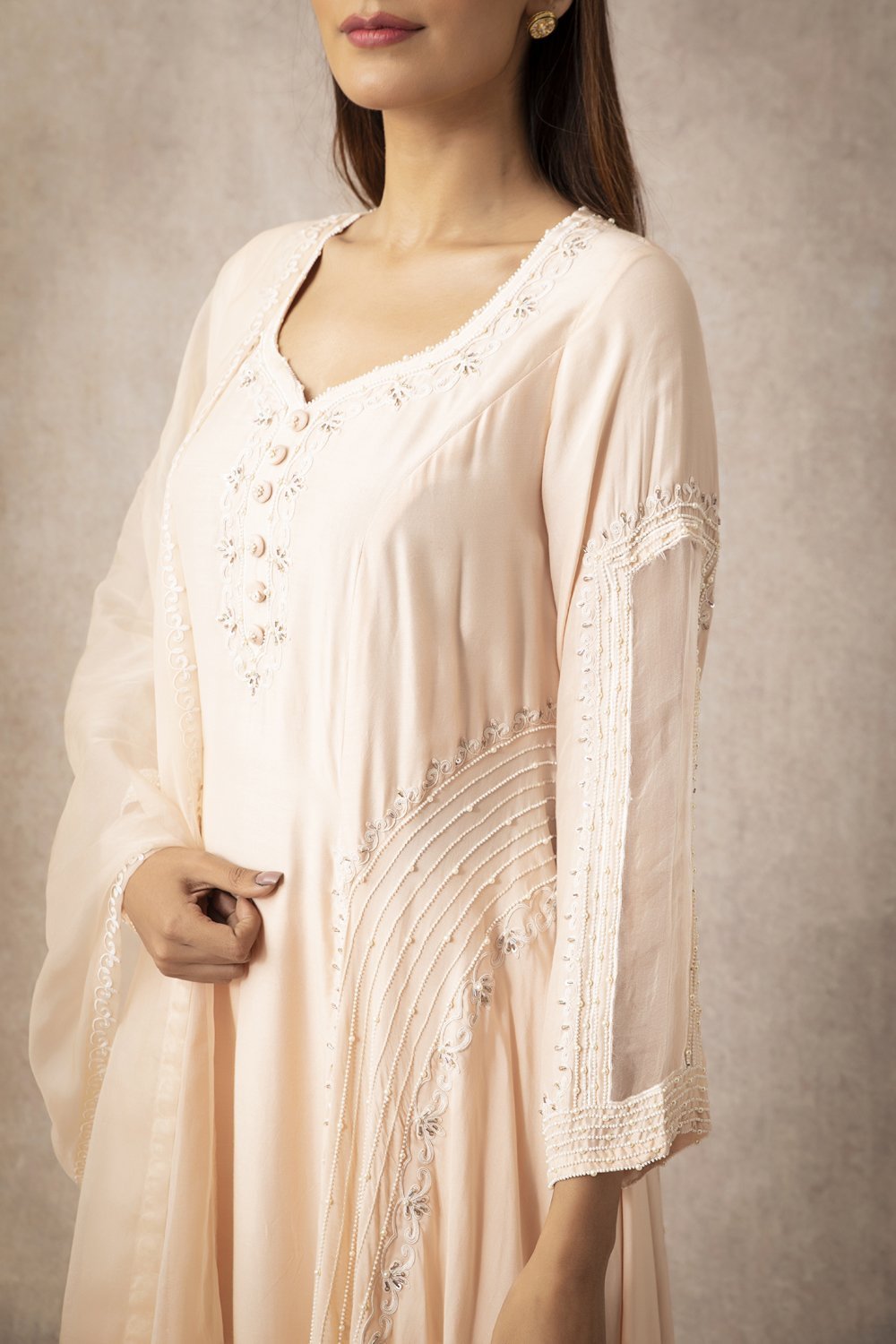 Flared Kurta Set - ajieshoberoi