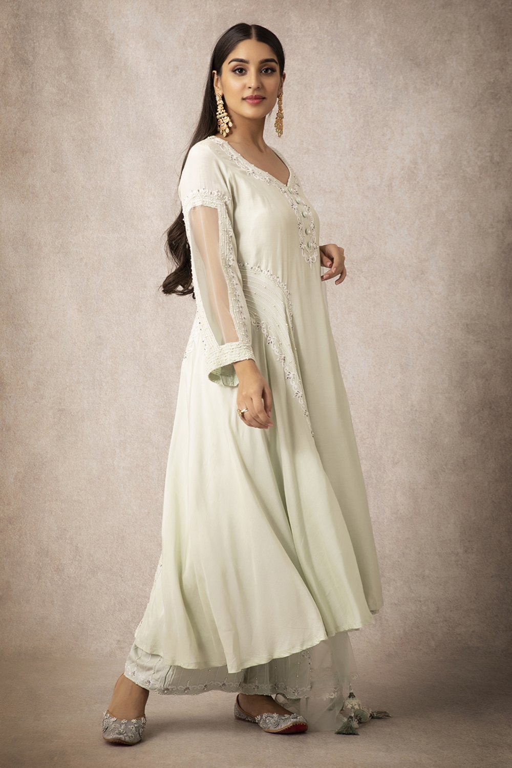 Flared Kurta Set - ajieshoberoi