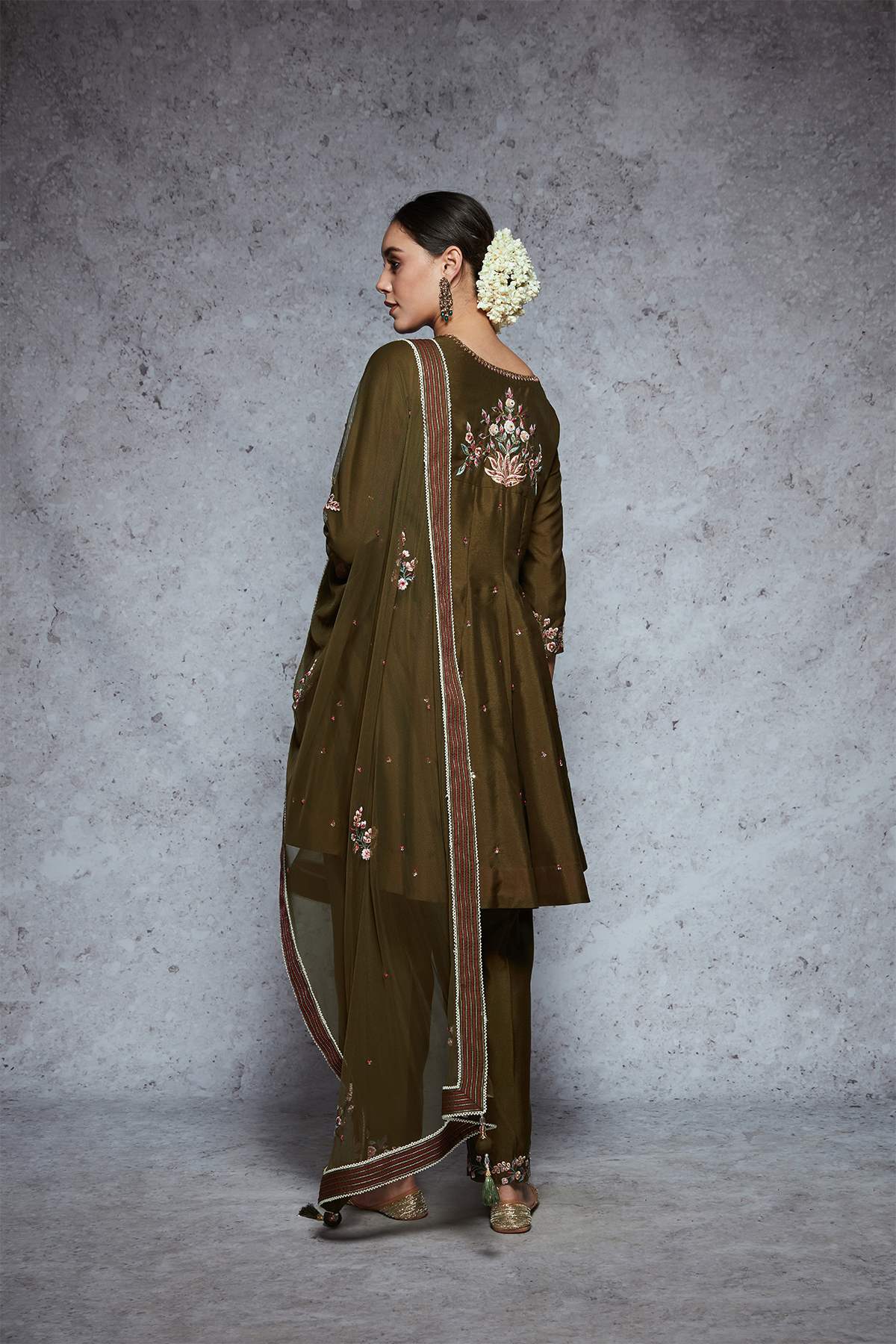 Nutan - Olive - ajieshoberoi