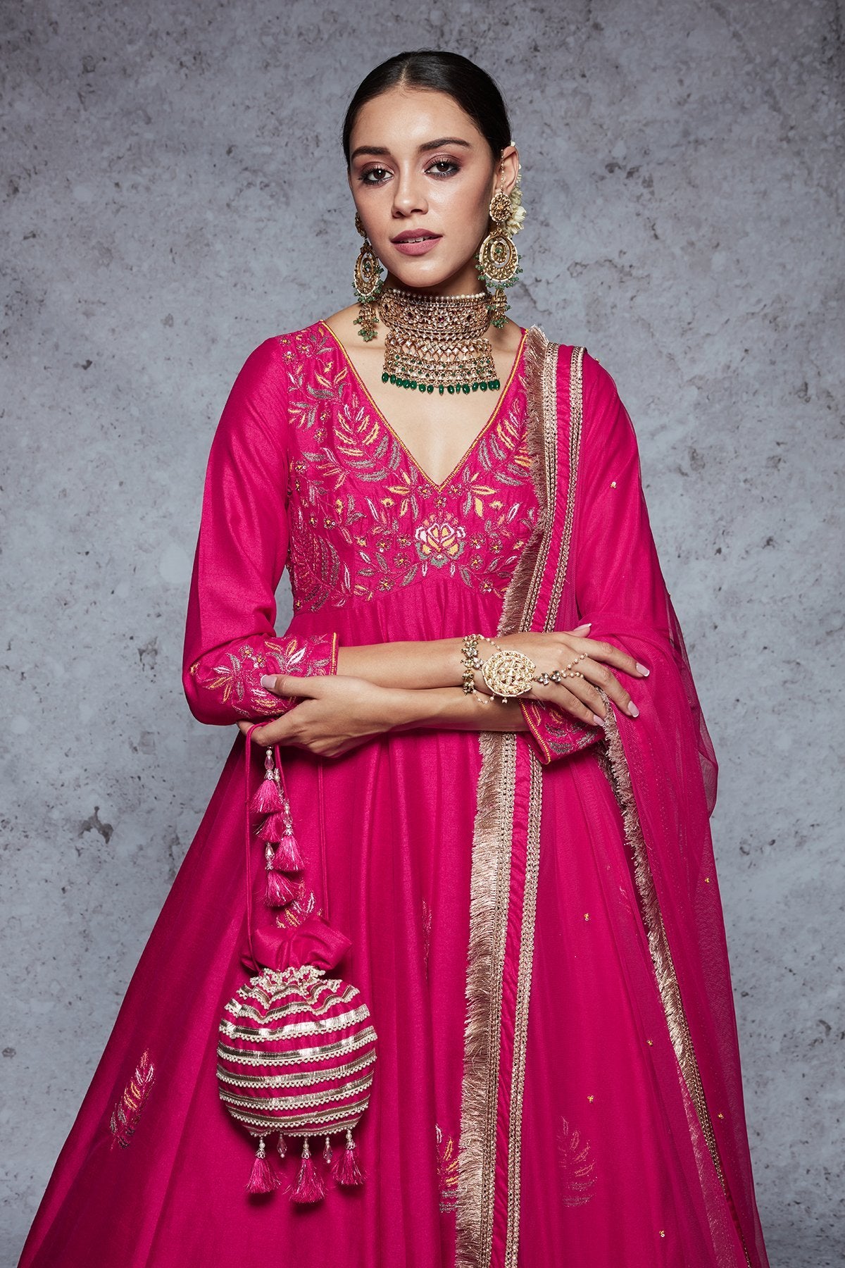 Saira - Rani Pink - ajieshoberoi