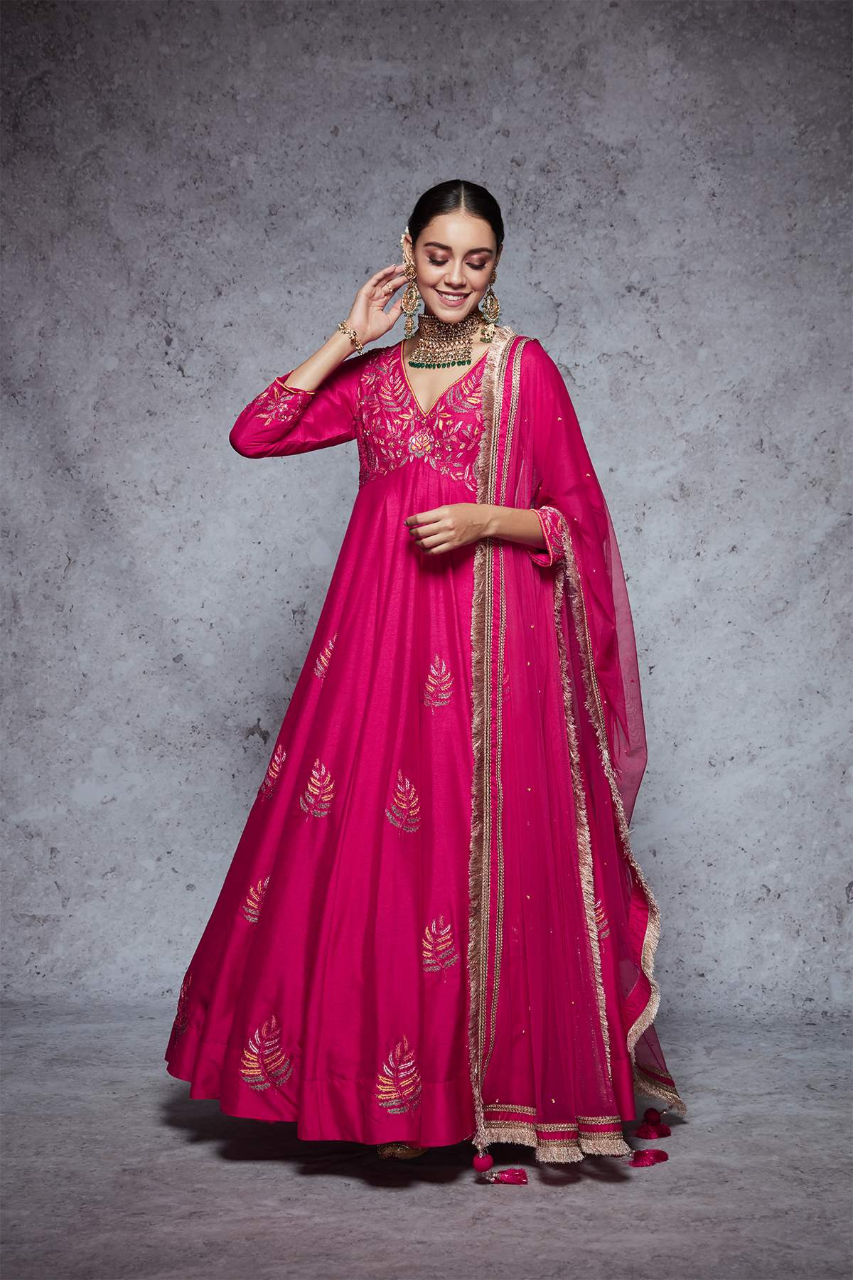 Saira - Rani Pink - ajieshoberoi