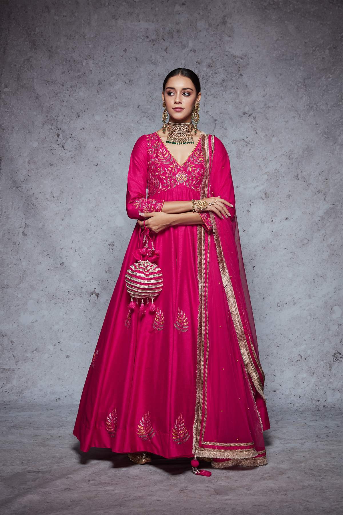 Saira - Rani Pink - ajieshoberoi