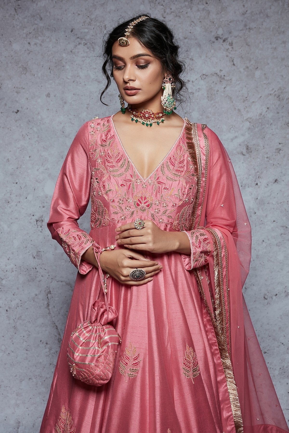 Saira - Rose Pink - ajieshoberoi