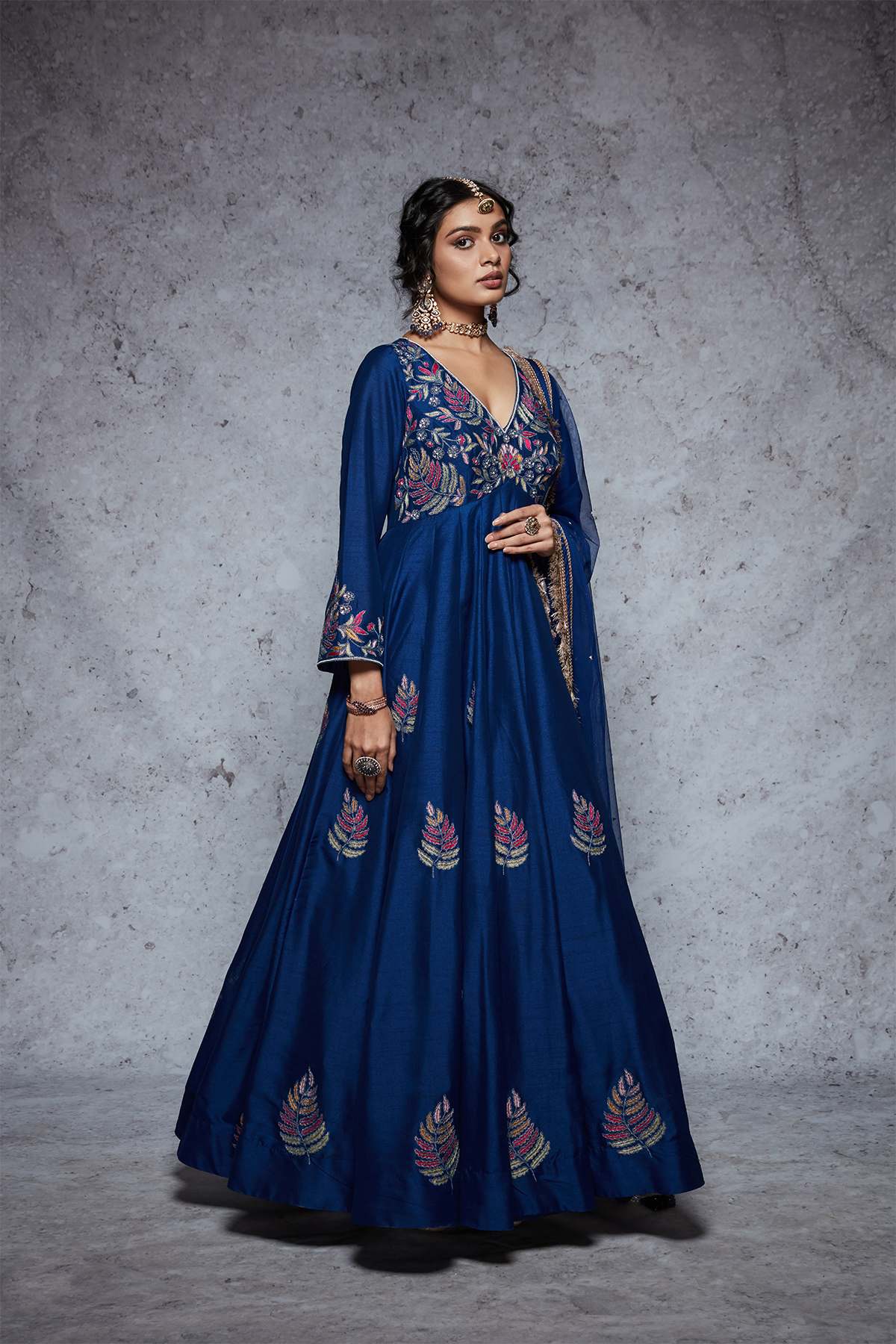 Saira - Royal Blue - ajieshoberoi